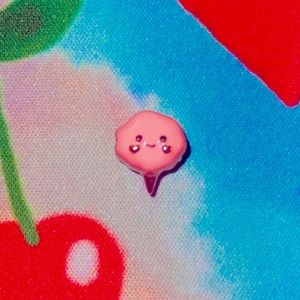 Cotton candy charm s925